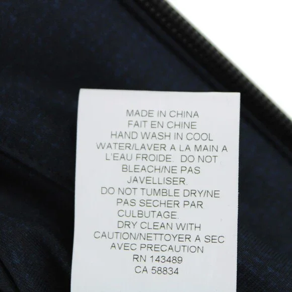 Cardinal of Canada NWT Polyester Hooded Jacket Size Small US In Blue Melange